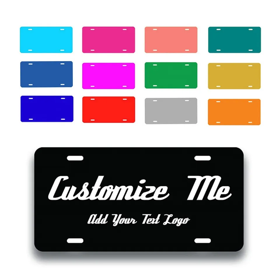 Prázdne poznávacie značky odolné voči vetru